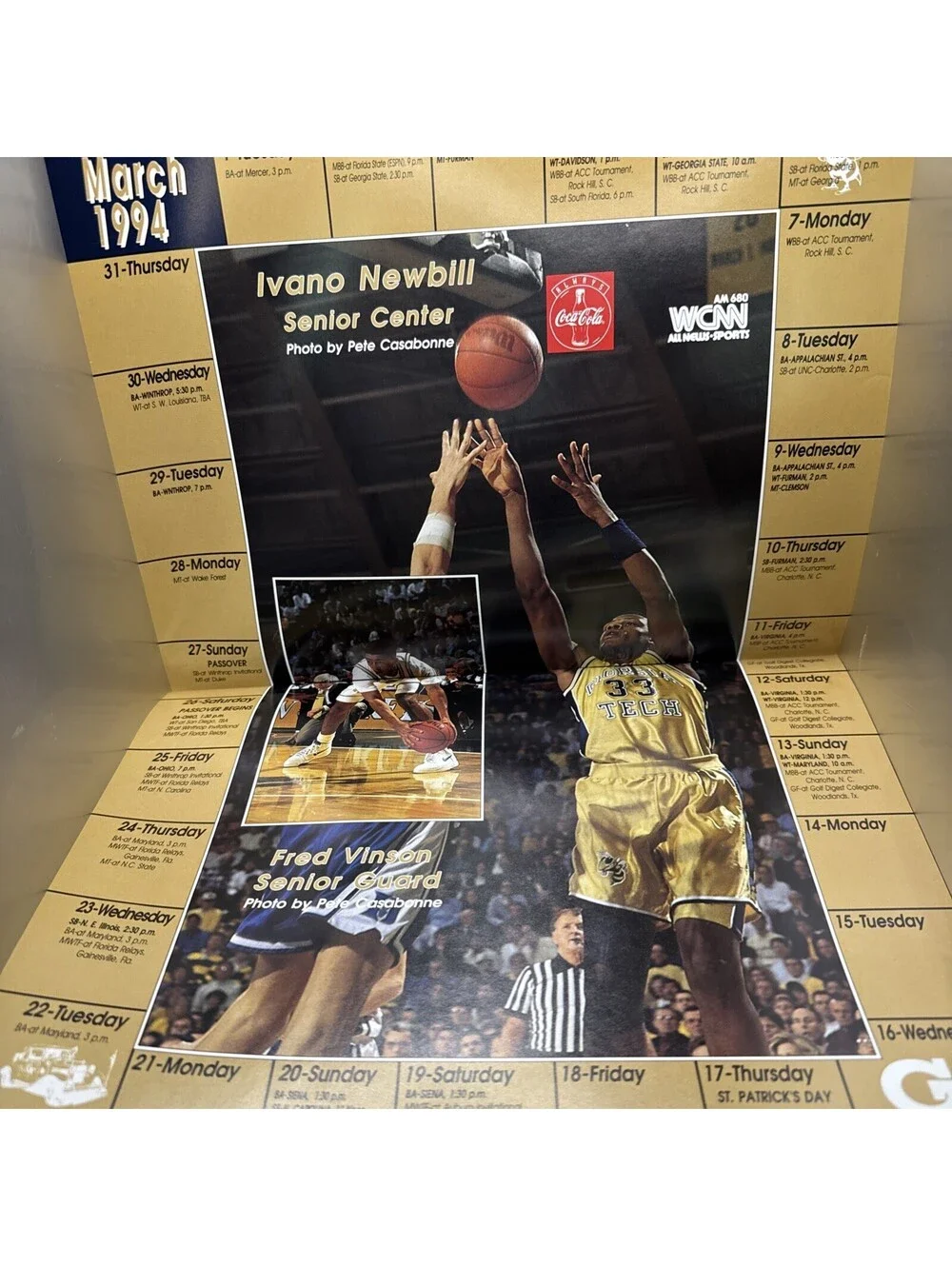 1993-94 Georgia Tech Calendar